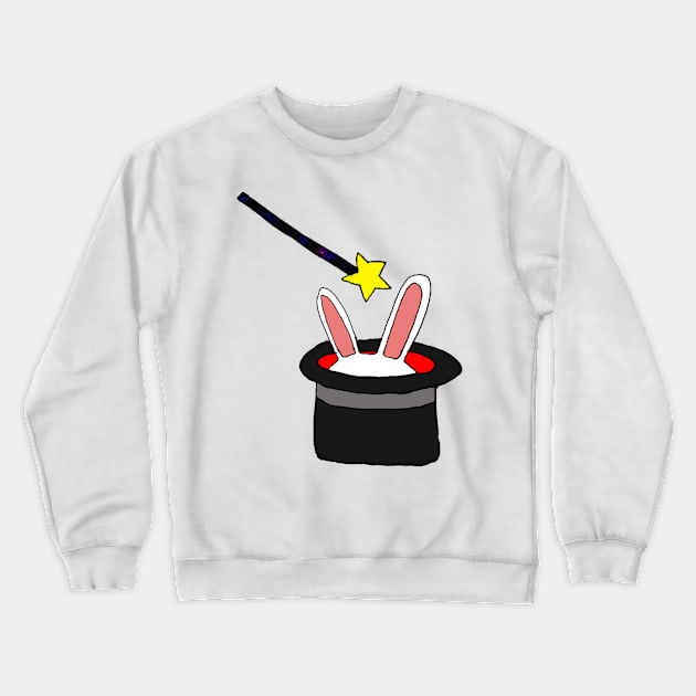 Magic Trick Crewneck Sweatshirt by jhsells98